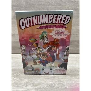 Outnumbered Improbable Heroes | A Cooperative Superhero Math Board Game for Kids